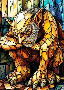 Stained Glass Goblin