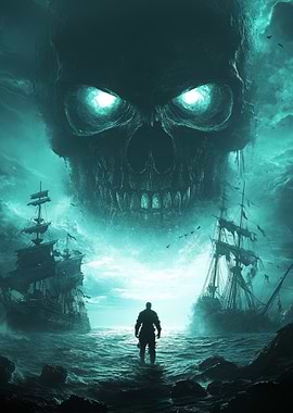 Haunted Tide: The Spectral Seas - Skull in the Sky