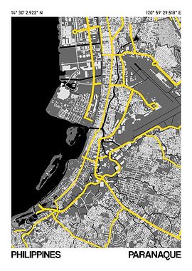 Paranaque City Street Map