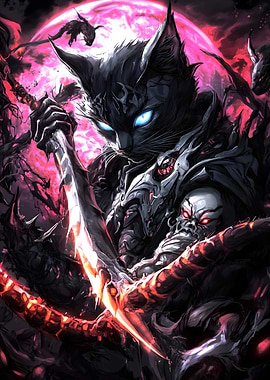 Black Demon Cat