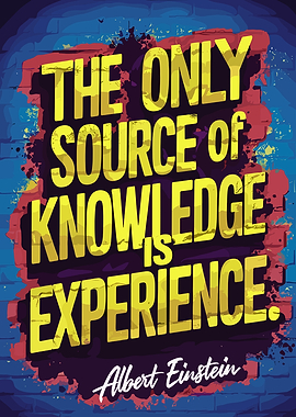 Einstein Quote Wall Art