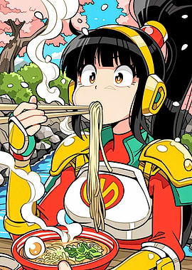 Ramen Bliss in Nature