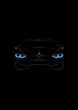 BMW Car Outline