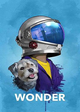 Astronaut with Dog