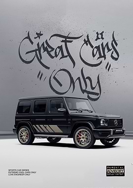 Black Mercedes G-Wagon
