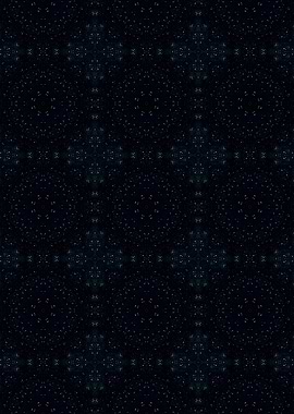 Abstract Night Sky Pattern
