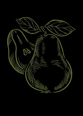 Pear Lovers Delight Sketch