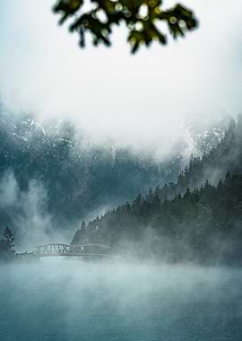 Misty Mountain Lake - Plansee II