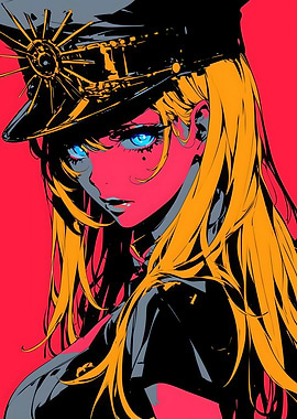 Anime Girl in Uniform