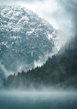 Misty Mountain Lake - Plansee IV