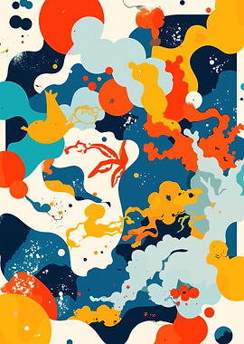 Abstract Colorful Shapes