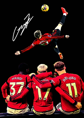 Garnacho Mainoo Hojlund