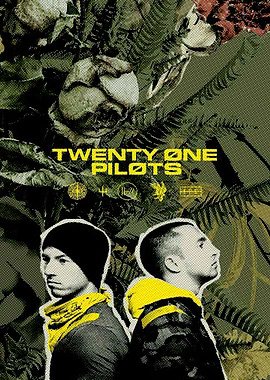 Twenty One Pilots Band Poster