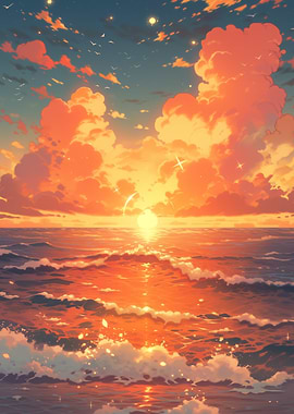 Sunset Sea