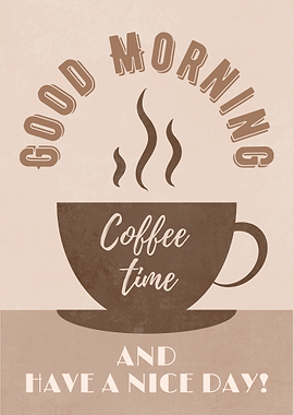 Coffee Time Poster