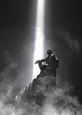 Kanye West Silhouette