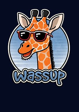 Giraffe Wassup