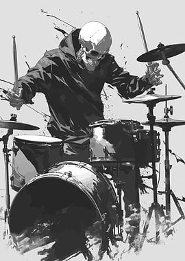 Skeleton Drummer