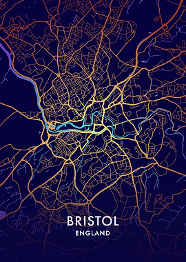 Bristol City Map