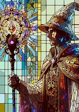 Stained Glass Wizard