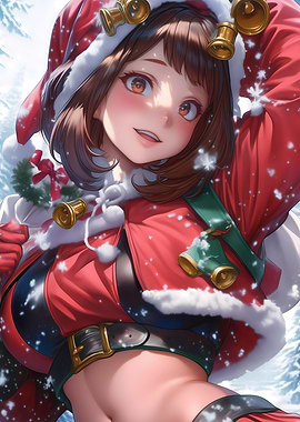 Christmas Anime Girl