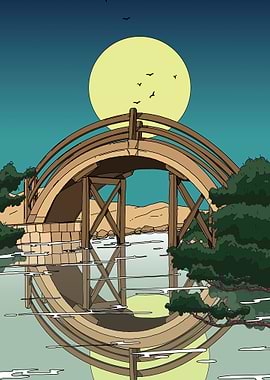 Moonlit Bridge