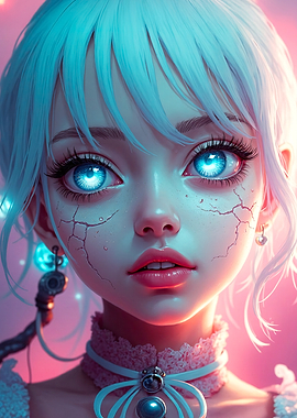 Cyberpunk Anime Girl