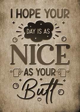 Funny Toilet Humor Print