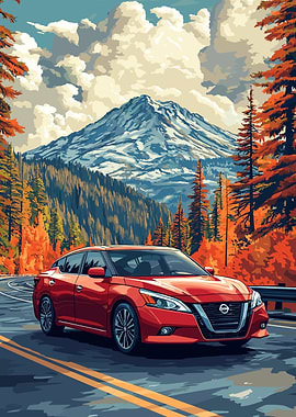 Nissan Altima Mountain Drive