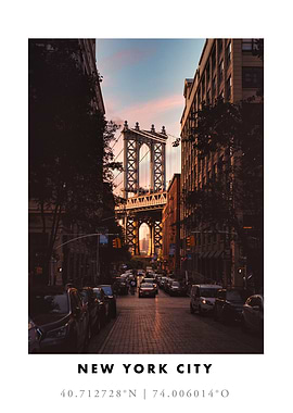 Manhattan Bridge Sunset