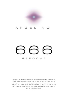 Angel Number 666