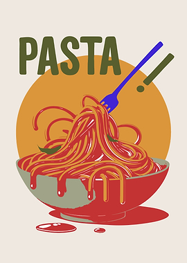 Pasta Illustration