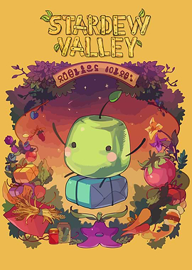 Stardew Valley Green Apple Character