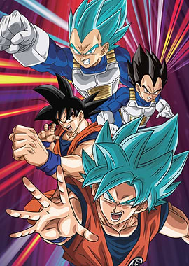 Goku and Vegeta