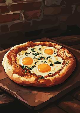 Egg Pizza