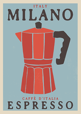 Milano Espresso Poster