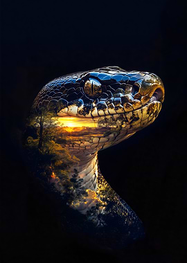 Snake Portrait