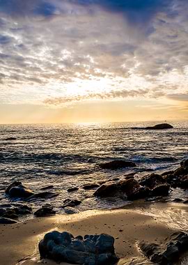 Sunset Beach Rocks