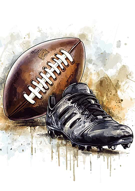 Football and Cleats
