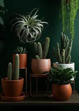 Succulents and Cacti Arrangement