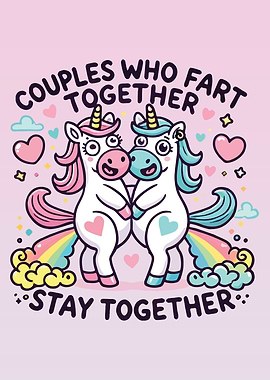 Couples Who Fart Together Stay Together - Unicorn Love