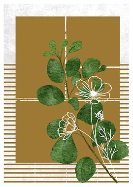 Floral Watercolor Art Print