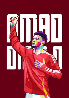 Football Player Pop Art