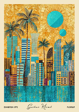 Florida Miami Gustav Klimt