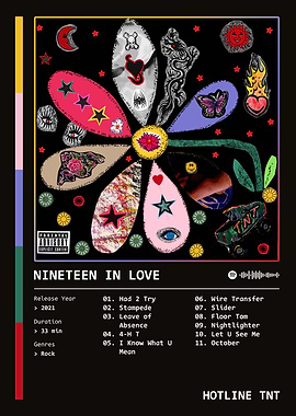 Nineteen In Love (2021) Album by Hotline TNT