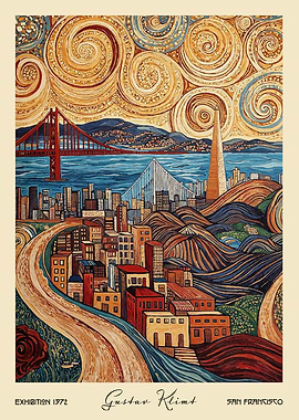 San Francisco Travel US Klimt