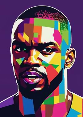 Jon Jones Pop Art Portrait