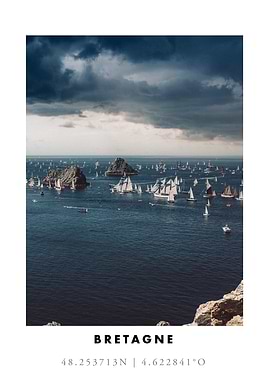 Sailing Ships in Brittany