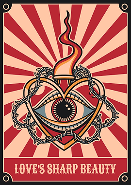 Love's beauty vintage art