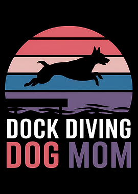 Dock Diving Dog Mom